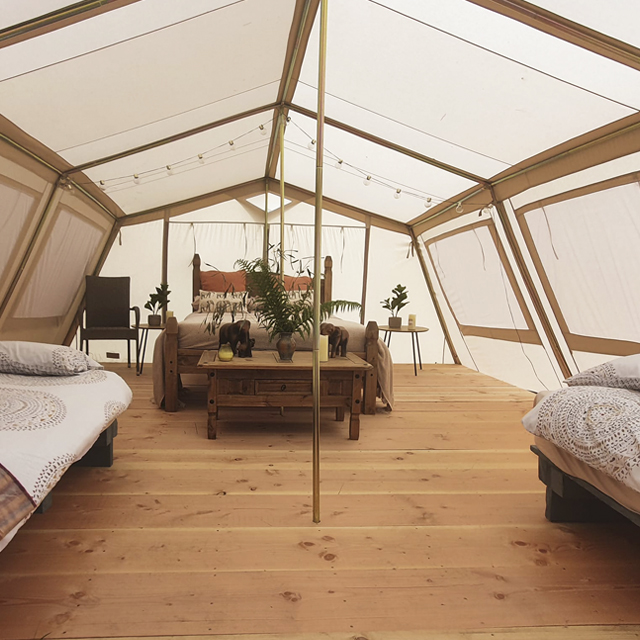 Family Glamping Safari Tent